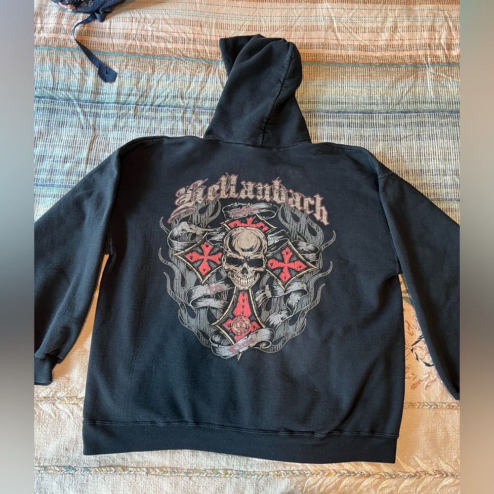 ☠️Hellanbach INC MENS Pullover Heavy Sweatshirt ☠️